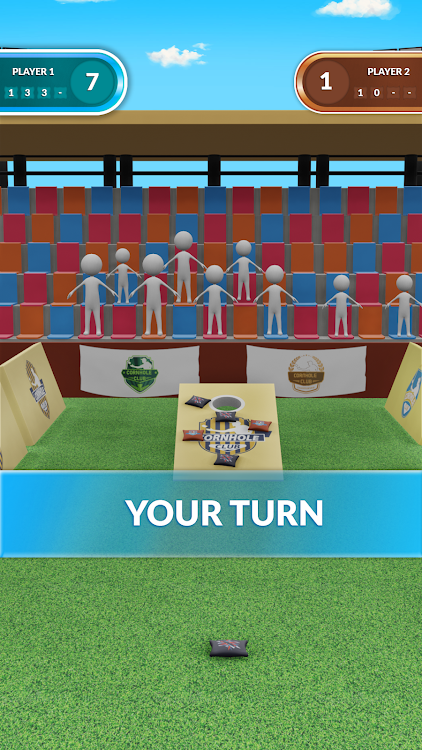 #5. Cornhole League 3d (Android) By: The Artistic Maniac