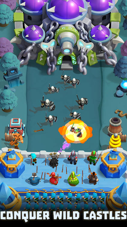 #7. Wild Castle: Tower Defense TD (Android) By: Funovus