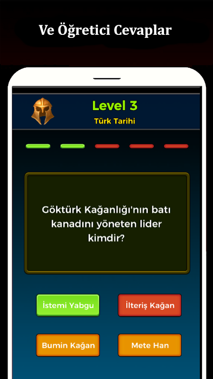 #2. Tarih Bilgi Yarışması (Android) By: Gusta Gaming