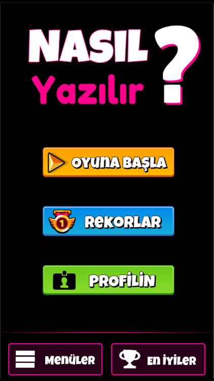 #4. Nasıl Yazılır - Kelime Oyunu (Android) By: Gusta Gaming