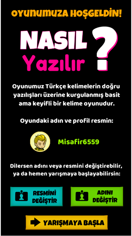 #9. Nasıl Yazılır - Kelime Oyunu (Android) By: Gusta Gaming