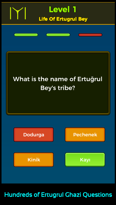 #10. Ertugrul Ghazi Quiz Game (Android) By: Gusta Gaming