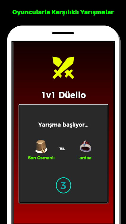 #5. Osmanlı Tarihi Bilgi Yarışması (Android) By: Gusta Gaming