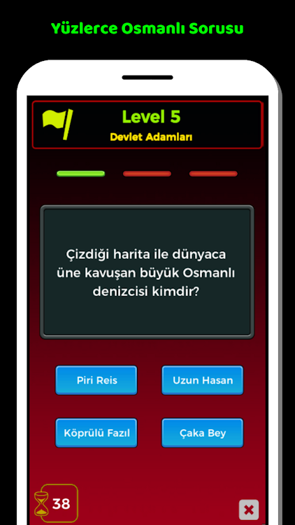 #9. Osmanlı Tarihi Bilgi Yarışması (Android) By: Gusta Gaming