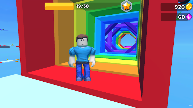 #2. Obby game: Jump World Parkour (Android) By: User Escape Parables