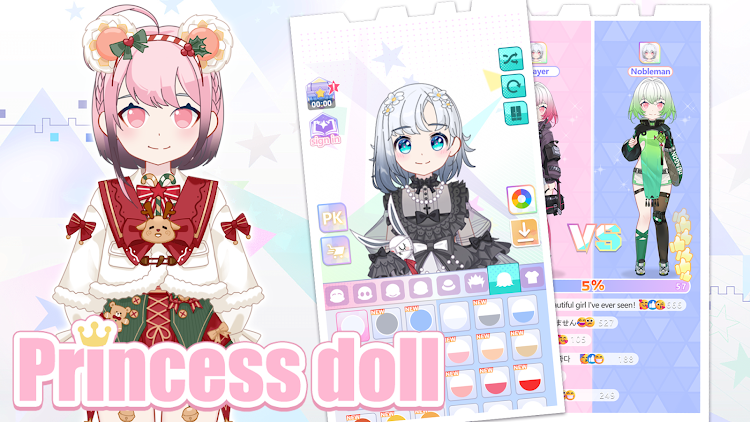 #7. Princess Doll: Dress Up Game (Android) By: MMGame Studios