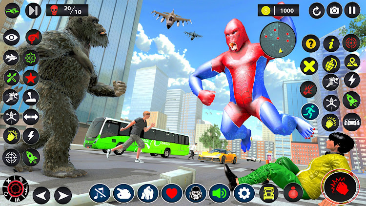 #2. Godzilla Vs King Kong Game (Android) By: Rahim gaming studio