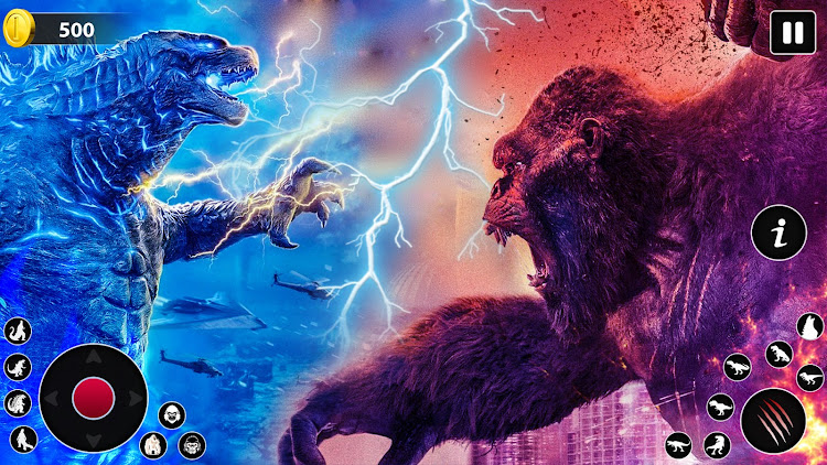 #3. Godzilla Vs King Kong Game (Android) By: Rahim gaming studio