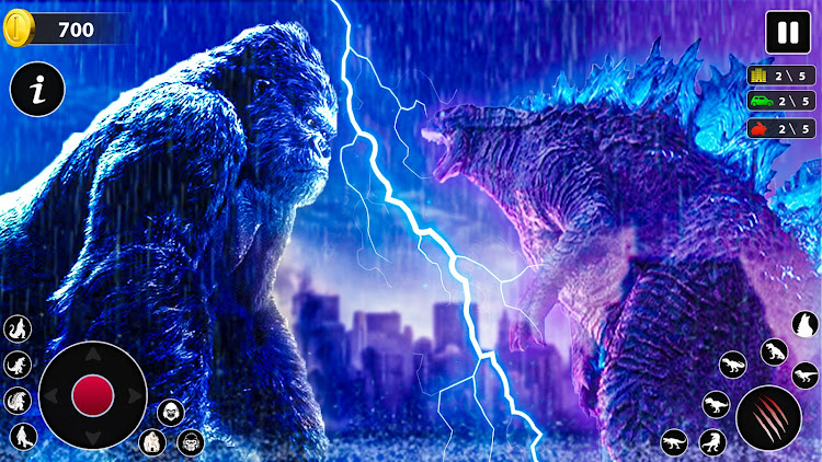 #4. Godzilla Vs King Kong Game (Android) By: Rahim gaming studio