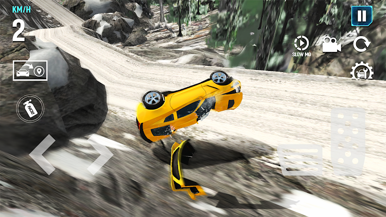 #4. Mega Car Crash Simulator (Android) By: Zego Studio