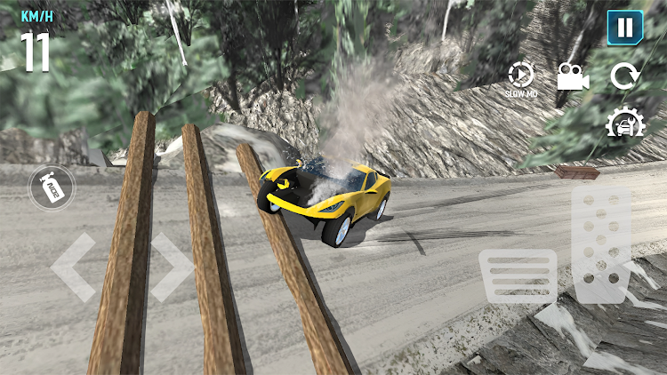 #8. Mega Car Crash Simulator (Android) By: Zego Studio