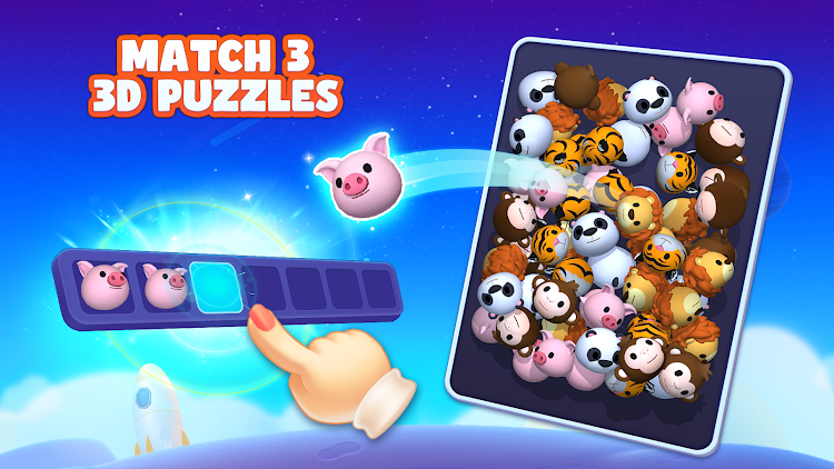 #7. Match Mania 3D - Triple Match (Android) By: Joygame Studio