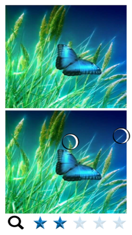 #5. Spot a Difference Blue (Android) By: LynnRossMGC