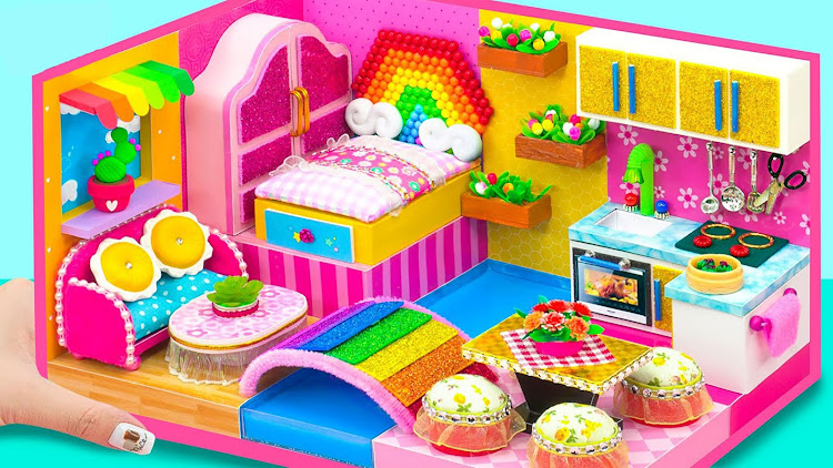 #3. Doll House Design: Home Design (Android) By: Phone Games Studio