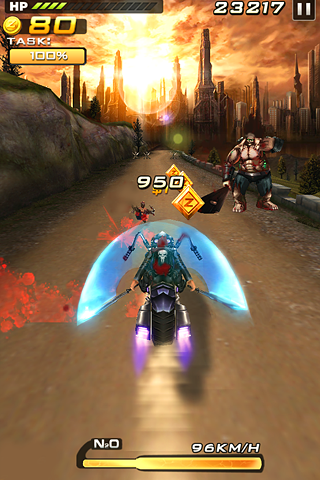 #4. Death Moto 2 : Zombile Killer (Android) By: Icloudzone Shooter GAMES