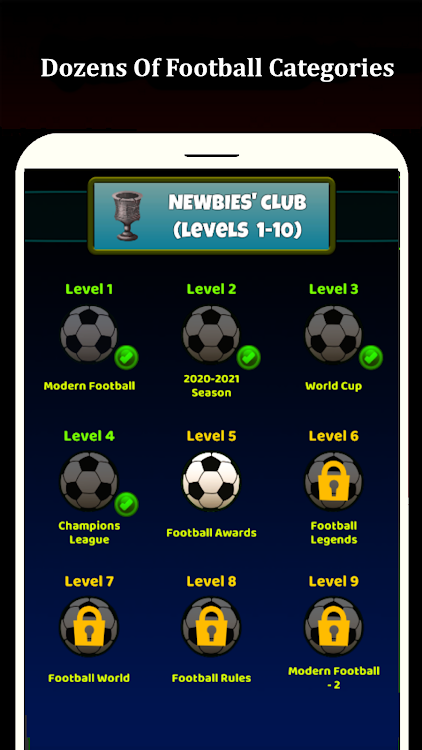 #4. Football Quiz Game 2024 (Android) By: Gusta Gaming