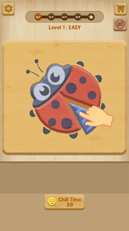 #2. Perfect Jigsaw : Wood Puzzle (Android) By: Moonlight Studio.