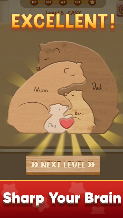 #7. Perfect Jigsaw : Wood Puzzle (Android) By: Moonlight Studio.