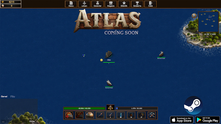 #7. Atlas Online (Android) By: Noble Legacy Entertainment