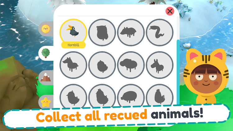 #5. Animals to the rescue and care (Android) By: Kikiri Company