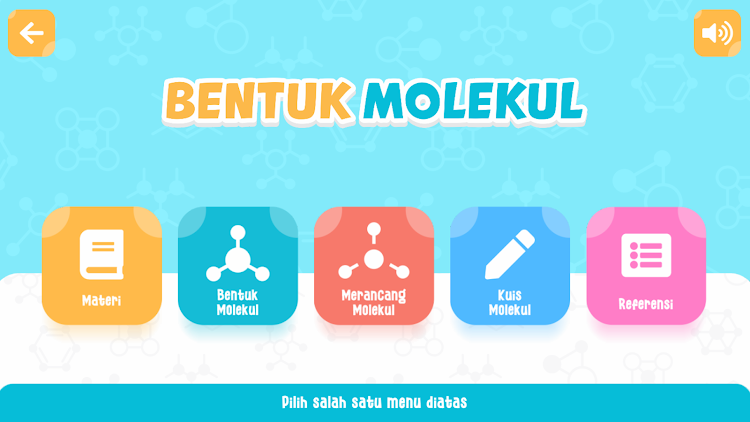 #2. Bentuk Molekul 3D Simulasi (Android) By: Qreatif