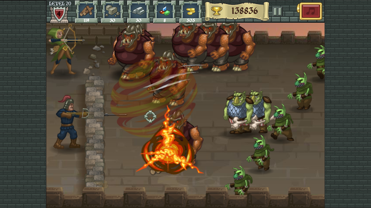 #3. Goblins at the Gates (Android) By: Creative Spark Studios