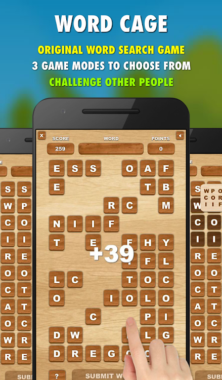 #7. Word Cage PRO (Android) By: LittleBigPlay - Word, Educational & Puzzle Games