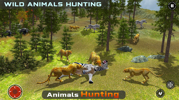 #4. Animal Hunting Safari Shoot (Android) By: Stunt Racing Games