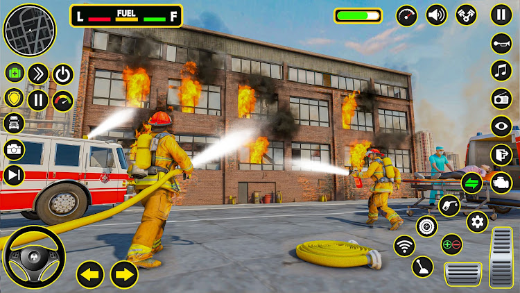 #2. Fire Truck Firefighter Rescue (Android) By: LoopStack Studio