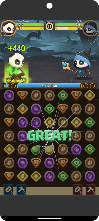 #2. Panda Battle Match (Android) By: Kevin Group