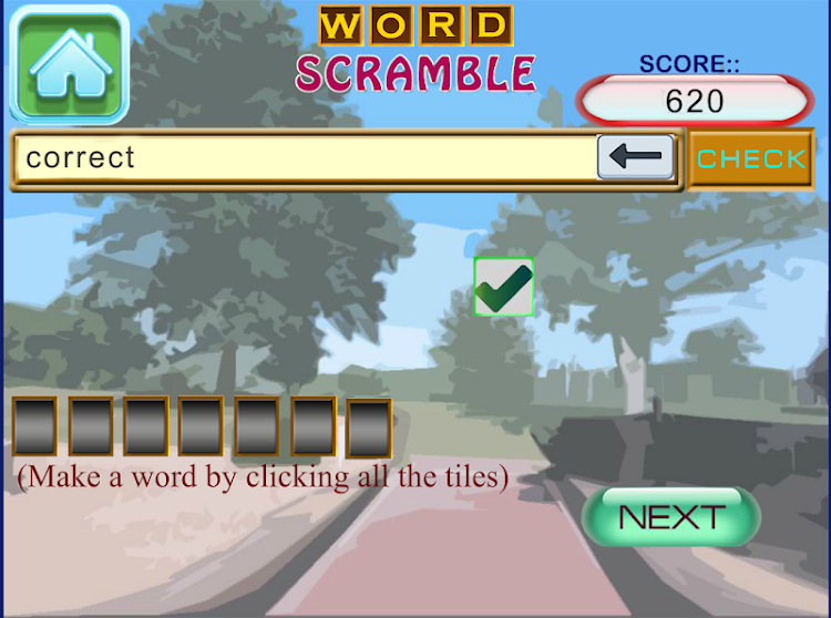 #5. Word Scramble Game - Puzzle & (Android) By: DigiGalaxy®