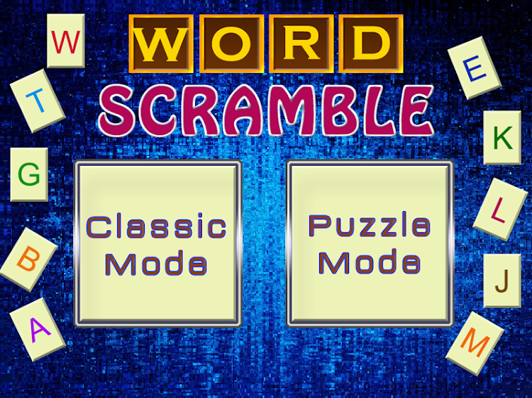 #8. Word Scramble Game - Puzzle & (Android) By: DigiGalaxy®