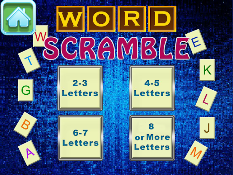 #9. Word Scramble Game - Puzzle & (Android) By: DigiGalaxy®