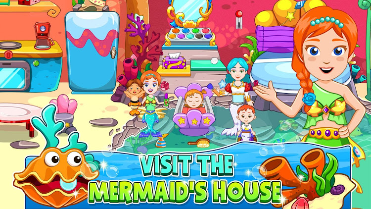 #2. Wonderland : Little Mermaid (Android) By: My Town Games Ltd