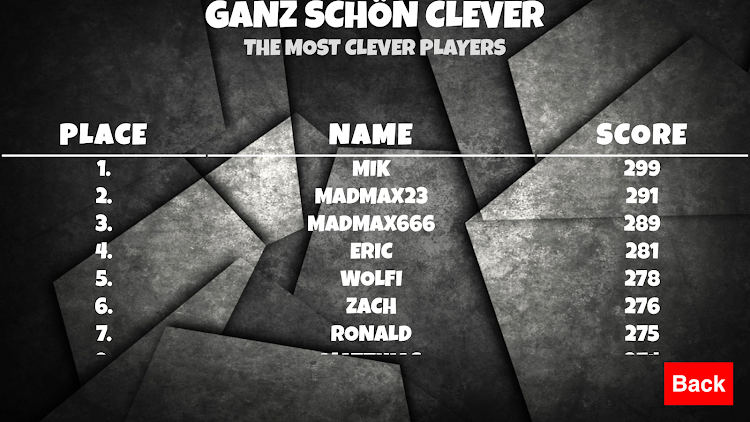 #3. Ganz schön clever (Android) By: Brettspielwelt GmbH