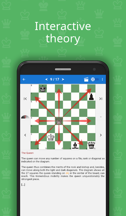 #4. Chess King - Learn to Play (Android) By: Chess King