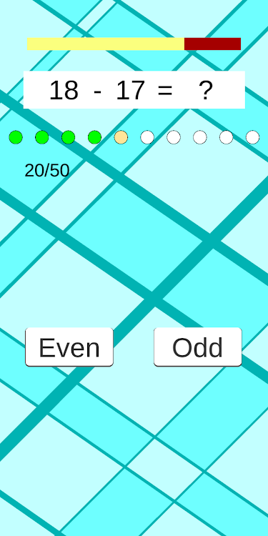 #4. Even and Odd Premium (Android) By: Cygnuswan Games