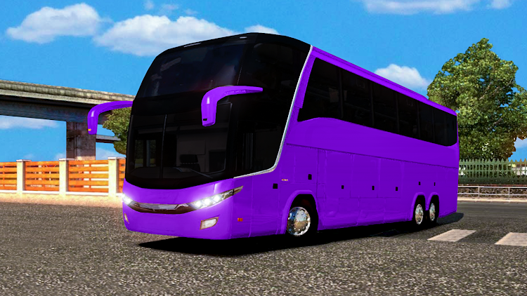 #2. Coach bus driving simulator 3d (Android) By: Techio Hive