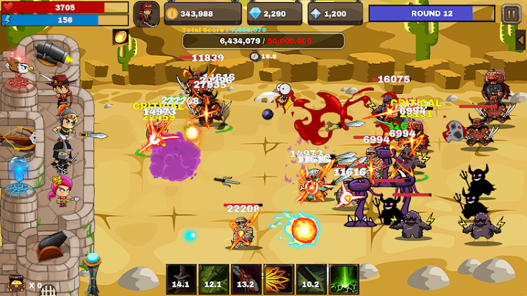 #2. Final Castle Defence:Idle RPG (Android) By: DH GAME