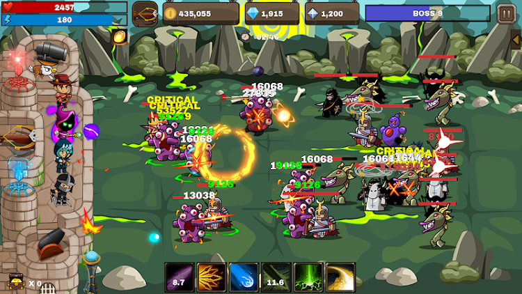 #4. Final Castle Defence:Idle RPG (Android) By: DH GAME