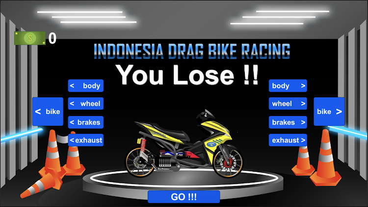 #3. Indonesia Drag Bike Racing (Android) By: Mari Berkembang