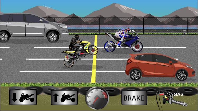 #9. Indonesia Drag Bike Racing (Android) By: Mari Berkembang