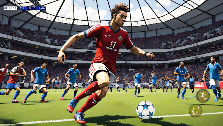 #7. Football Games League 2023 (Android) By: Red Tiger Games