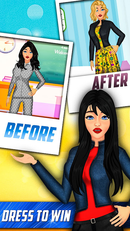 #4. School Girl Fashion Dress Up (Android) By: Game Barrels