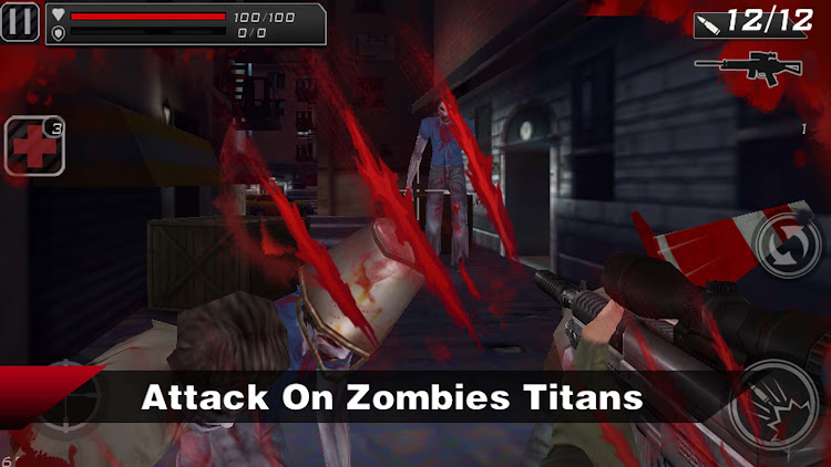 #4. Death Shooter 3D : CS & Zombie (Android) By: Icloudzone Shooter GAMES