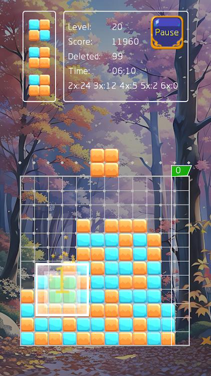 #5. Squares Only: Lumines Quest (Android) By: PocketStar