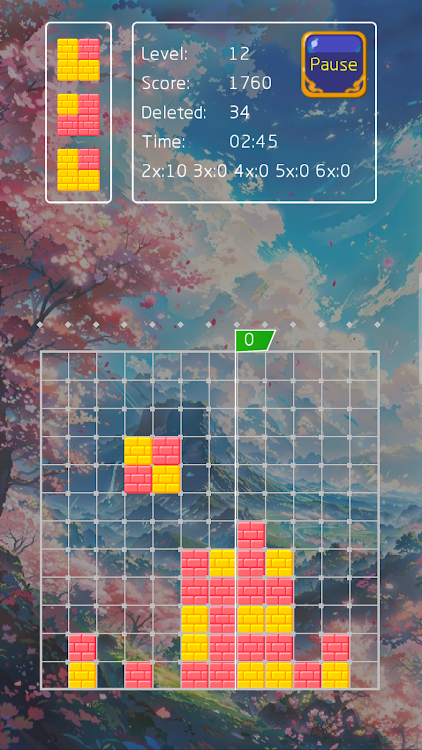 #6. Squares Only: Lumines Quest (Android) By: PocketStar