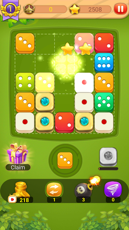 #5. Dice Pop:Merge Puzzle (Android) By: FireSword