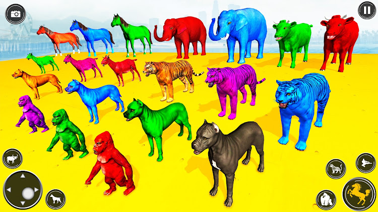 #4. GT Animal Stunt Simulator 3D (Android) By: Happy Family Studio