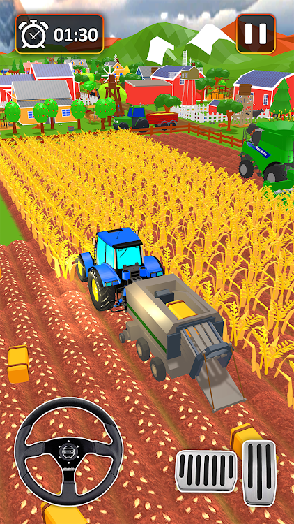 #7. Farming Life Game Farm Game (Android) By: Hyper Watcher